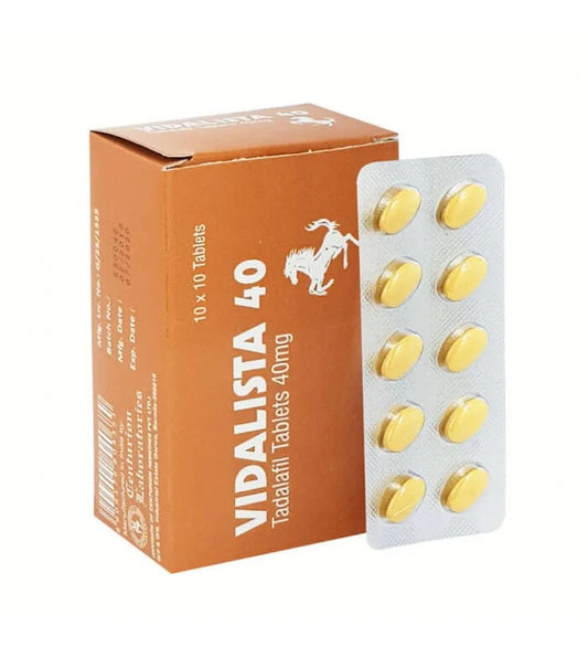Vidalista 40mg Tablets